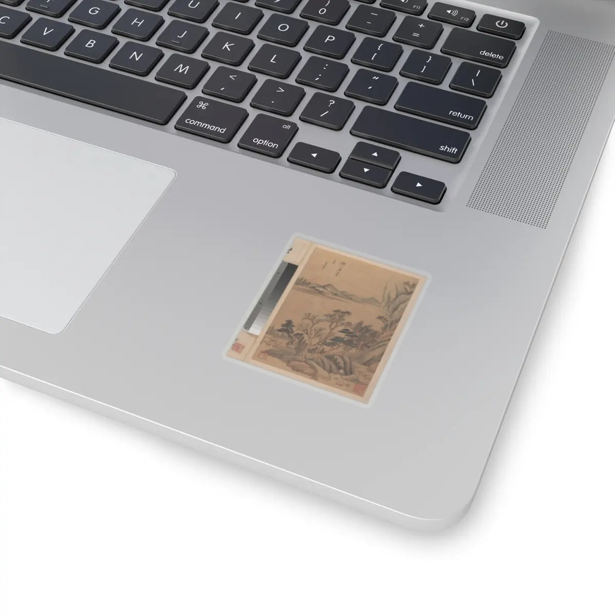 Dong Qichang - Landscapes and poems - early 17th century v1 - STICKER Vinyl Kiss-Cut Decal