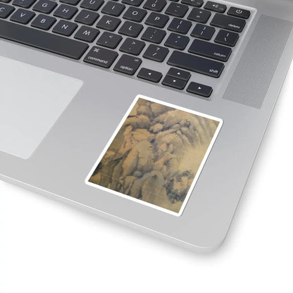 Dong Qichang - Spring Mountains over Warm Greenery - dated 1630 v10 - STICKER Vinyl Kiss-Cut Decal