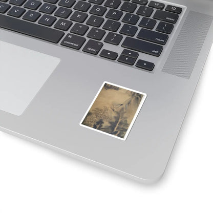 Dong Qichang - Spring Mountains over Warm Greenery - dated 1630 v12 - STICKER Vinyl Kiss-Cut Decal
