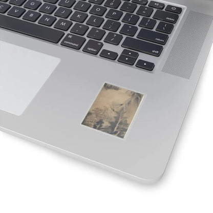 Dong Qichang - Spring Mountains over Warm Greenery - dated 1630 v12 - STICKER Vinyl Kiss-Cut Decal