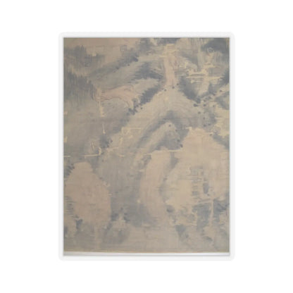 Dong Qichang - Spring Mountains over Warm Greenery - dated 1630 v19 - STICKER Vinyl Kiss-Cut Decal