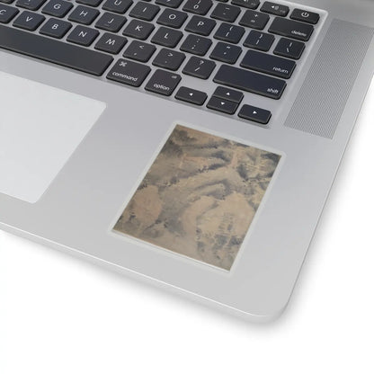 Dong Qichang - Spring Mountains over Warm Greenery - dated 1630 v19 - STICKER Vinyl Kiss-Cut Decal