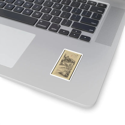 Dong Qichang - Summer Landscape - unknown v1 - STICKER Vinyl Kiss-Cut Decal