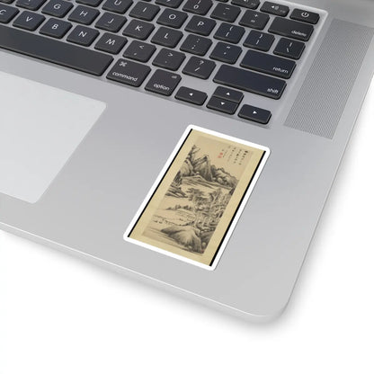 Dong Qichang - Summer Landscape - unknown v1 - STICKER Vinyl Kiss-Cut Decal