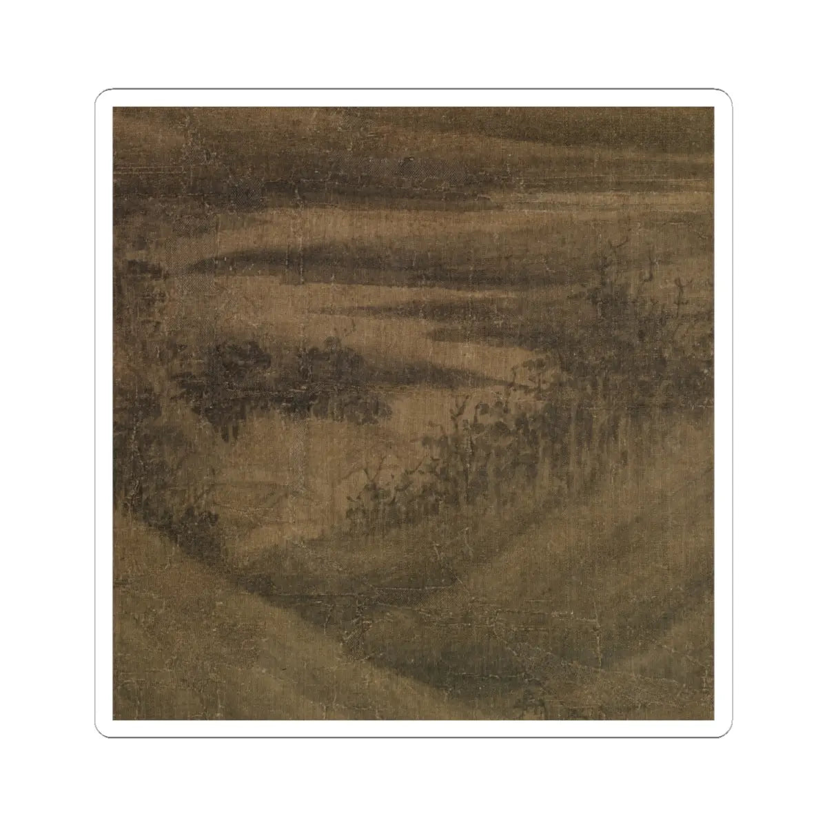 Dong Yuan - Riverbank - unknown v21 - STICKER Vinyl Kiss-Cut Decal