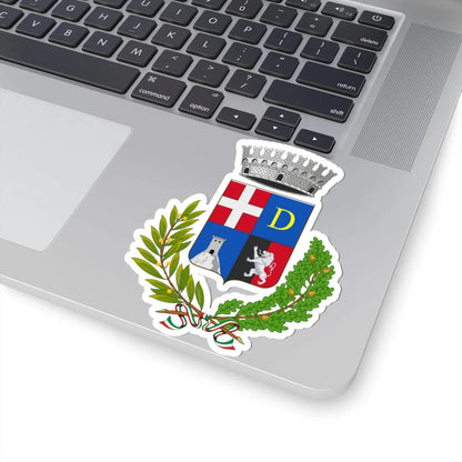 Donnas-Stemma (Italy) (Coat of Arms) STICKER Vinyl Kiss-Cut Decal - The Sticker Space
