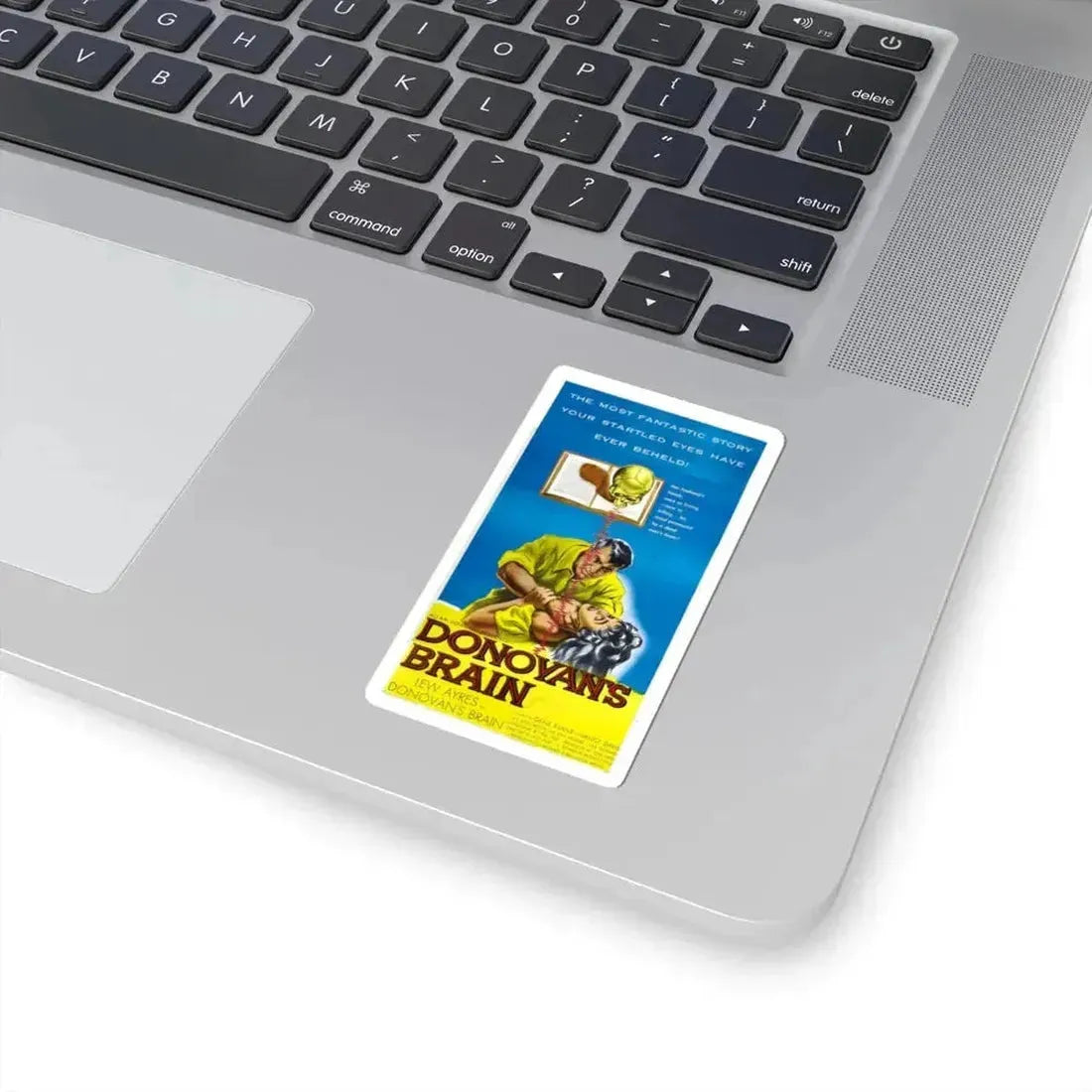 DONOVAN'S BRAIN (2) 1953 Movie Poster - STICKER Vinyl Kiss-Cut Decal - The Sticker Space