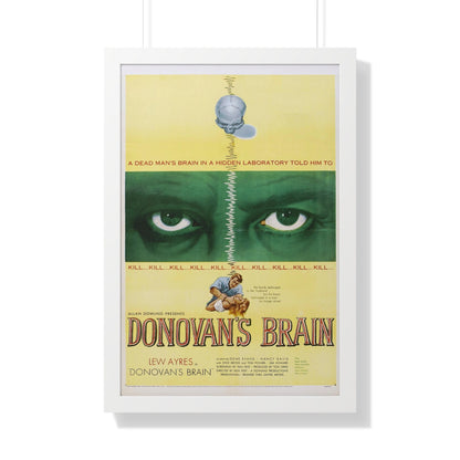 DONOVAN'S BRAIN 1953 - Framed Movie Poster-20" x 30"-The Sticker Space