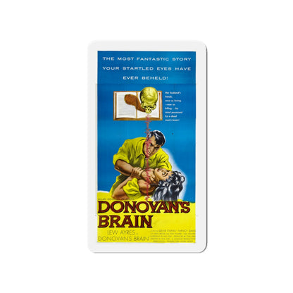 DONOVAN'S BRAIN (2) 1953 Movie Poster - Die-Cut Magnet-4" x 4"-The Sticker Space