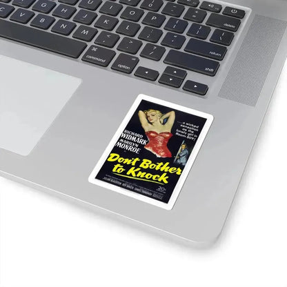 Dont Bother to Knock 1952 Movie Poster - STICKER Vinyl Kiss-Cut Decal - The Sticker Space