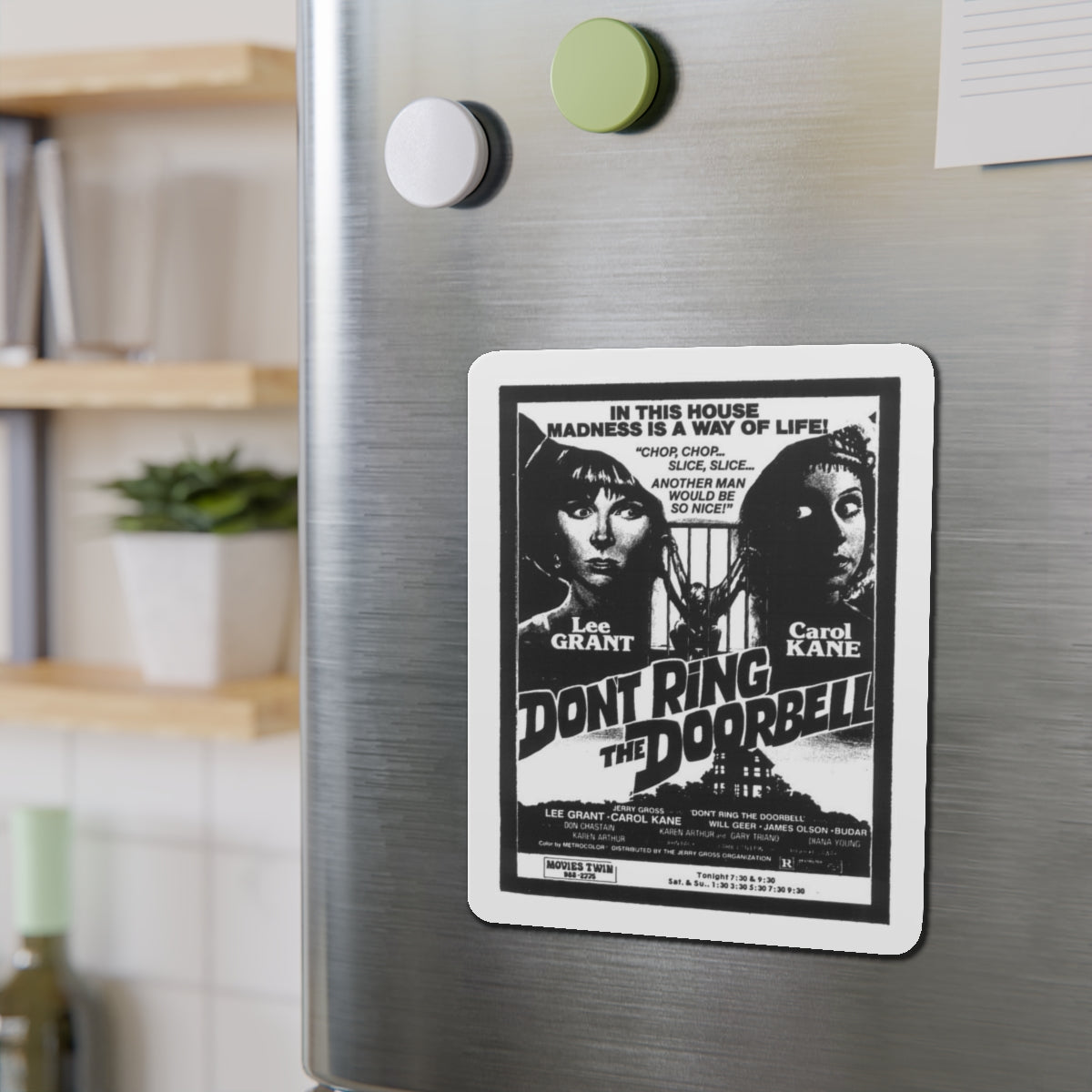 DON'T RING THE DOORBELL (THE MAFU CAGE) 1978 Movie Poster - Die-Cut Magnet-The Sticker Space