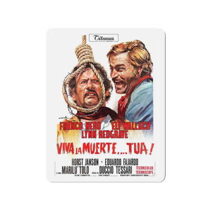 DON'T TURN THE OTHER CHEEK 1971 Movie Poster - Die-Cut Magnet-2" x 2"-The Sticker Space