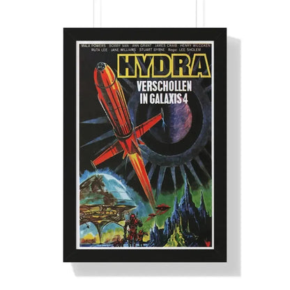 DOOMSDAY MACHINE 1972 - Framed Movie Poster 16″ x 24″ Black - The Sticker Space