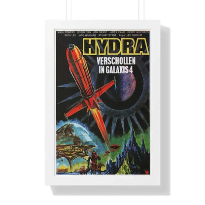 DOOMSDAY MACHINE 1972 - Framed Movie Poster 16″ x 24″ White - The Sticker Space