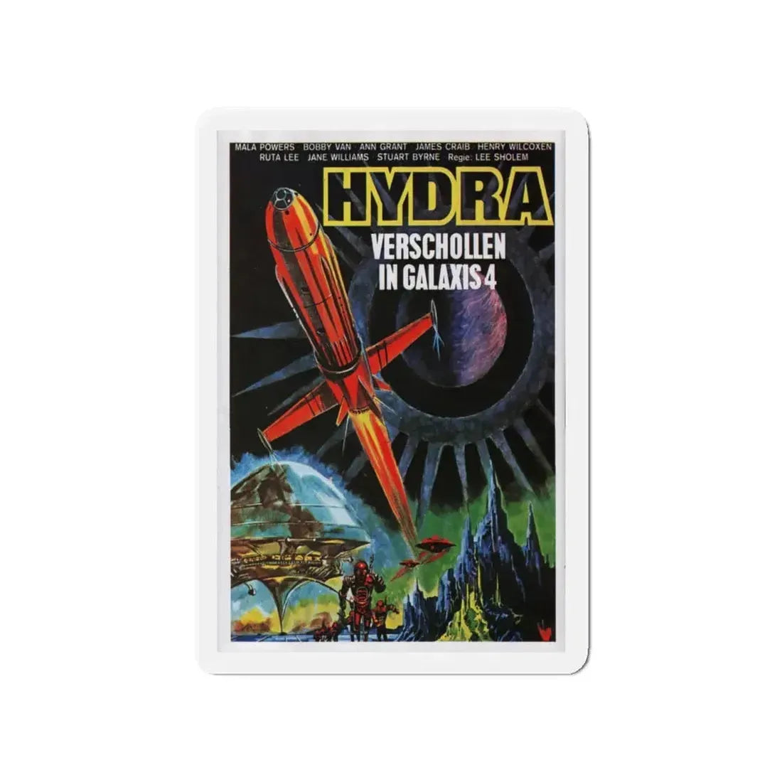 DOOMSDAY MACHINE 1972 Movie Poster - Refrigerator Magnet 4 Inch - The Sticker Space