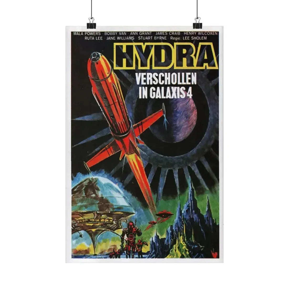 DOOMSDAY MACHINE 1972 - Paper Movie Poster 12″ x 18″ Matte - The Sticker Space