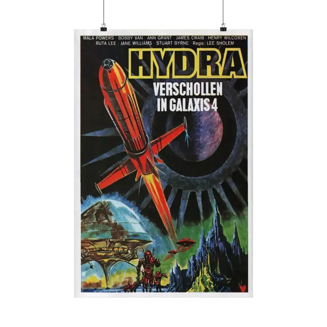 DOOMSDAY MACHINE 1972 - Paper Movie Poster 20″ x 30″ Matte - The Sticker Space