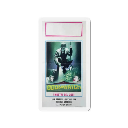 DOOMWATCH 1972 Movie Poster - Refrigerator Magnet 2 Inch - The Sticker Space