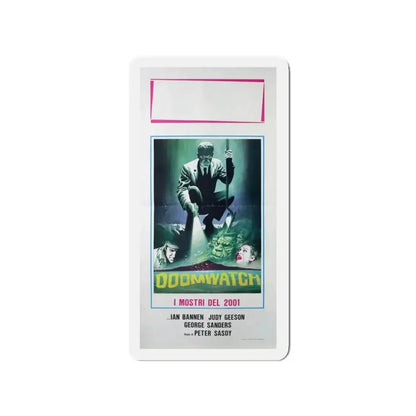 DOOMWATCH 1972 Movie Poster - Refrigerator Magnet 3 Inch - The Sticker Space