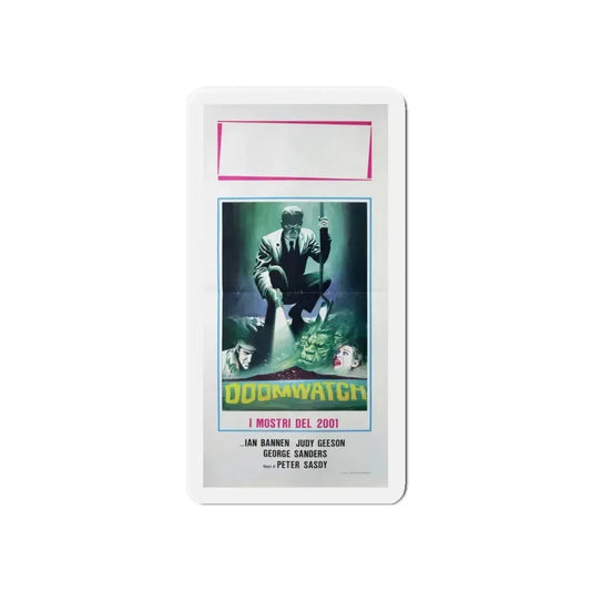 DOOMWATCH 1972 Movie Poster - Refrigerator Magnet 6 Inch - The Sticker Space