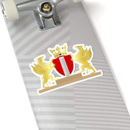 Dordrecht wapen (Netherlands) (Coat of Arms) STICKER Vinyl Kiss-Cut Decal - The Sticker Space