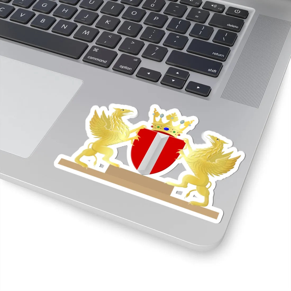 Dordrecht wapen (Netherlands) (Coat of Arms) STICKER Vinyl Kiss-Cut Decal - The Sticker Space