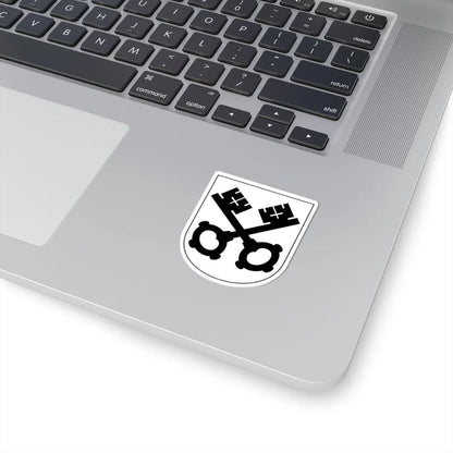 Dorf-blazon (Switzerland) (Coat of Arms) STICKER Vinyl Kiss-Cut Decal - The Sticker Space