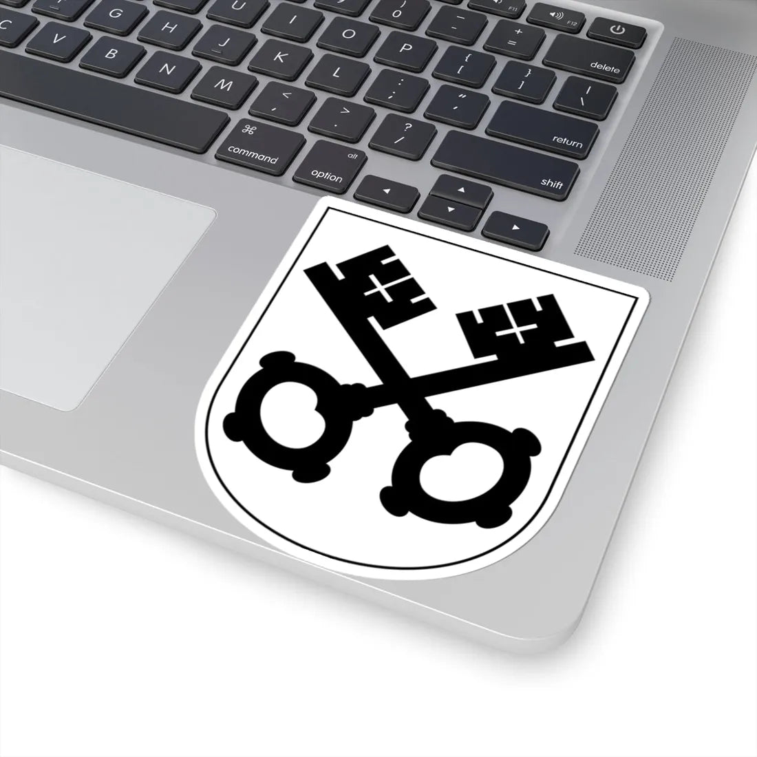 Dorf-blazon (Switzerland) (Coat of Arms) STICKER Vinyl Kiss-Cut Decal - The Sticker Space