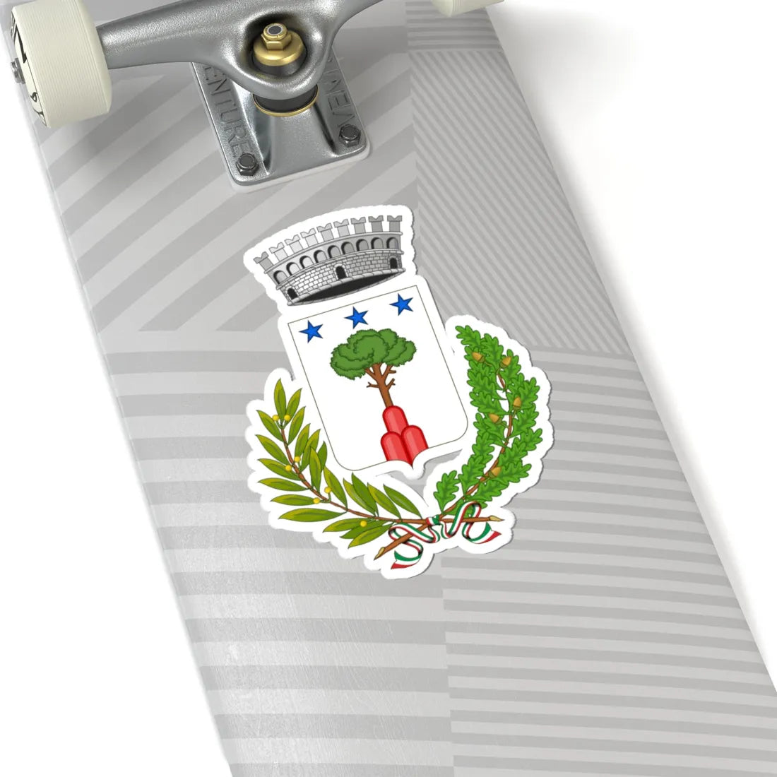 Dorgali-Stemma (Italy) (Coat of Arms) STICKER Vinyl Kiss-Cut Decal - The Sticker Space