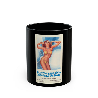 DORIANA GREY 1976 Movie Poster - Black Coffee Mug-11oz-The Sticker Space