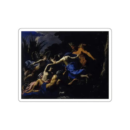 DORIGNY, Michel - Pan and Syrinx (Artwork) STICKER Vinyl Die-Cut Decal - The Sticker Space