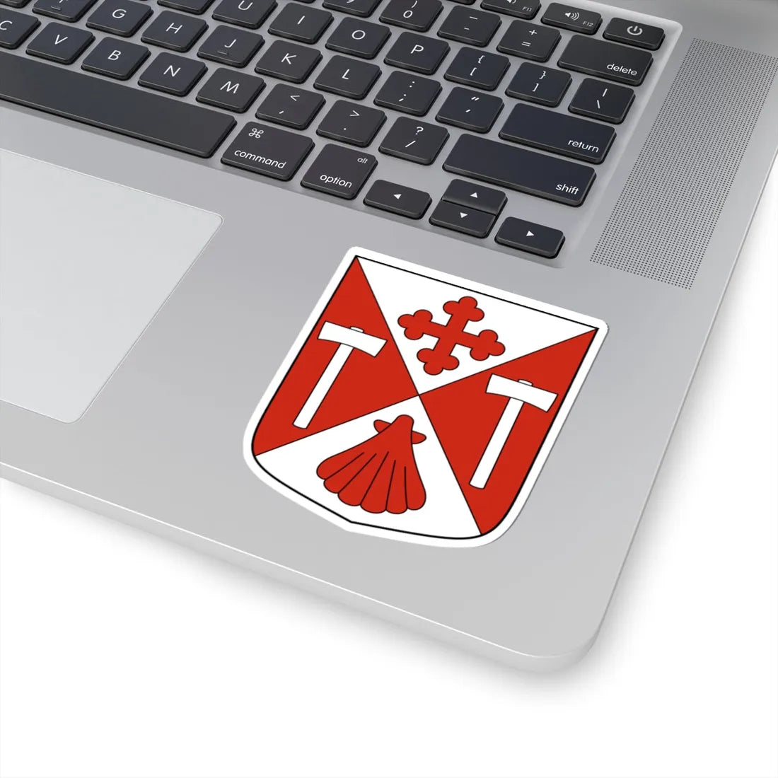 Dorénaz-blazon (Switzerland) (Coat of Arms) STICKER Vinyl Kiss-Cut Decal - The Sticker Space