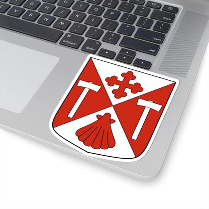 Dorénaz-blazon (Switzerland) (Coat of Arms) STICKER Vinyl Kiss-Cut Decal - The Sticker Space