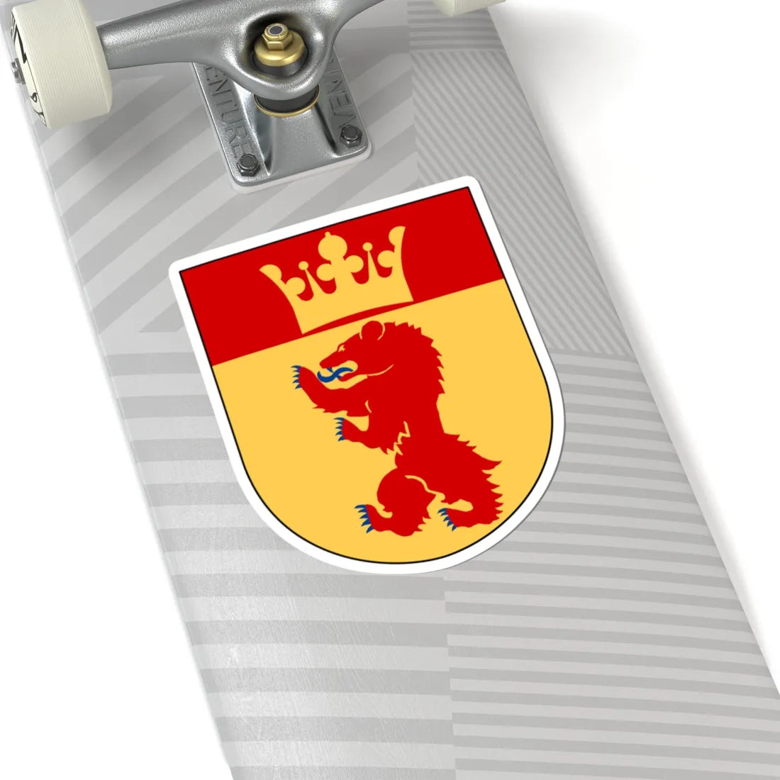 Dorotea vapen (Sweden) (Coat of Arms) STICKER Vinyl Kiss-Cut Decal - The Sticker Space
