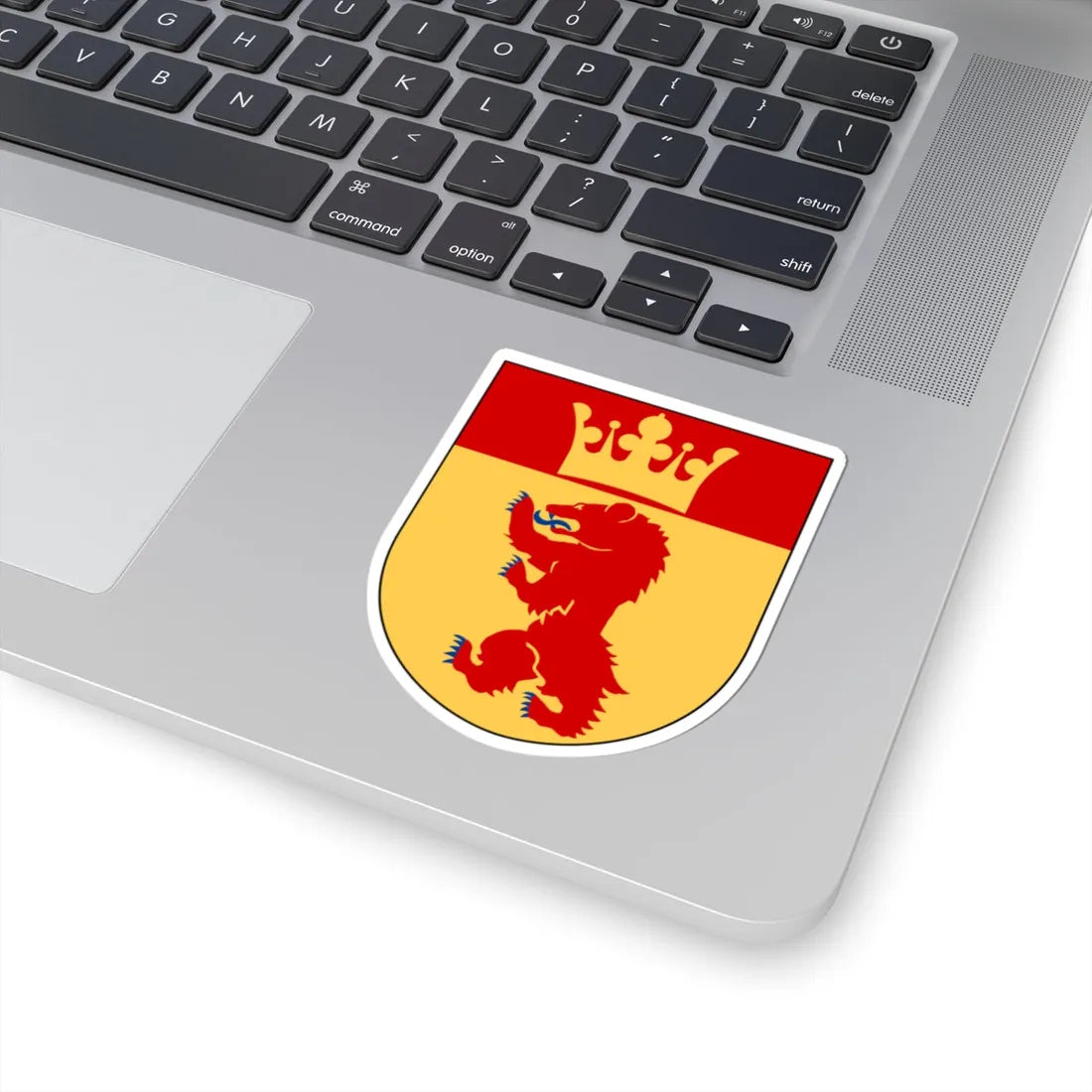 Dorotea vapen (Sweden) (Coat of Arms) STICKER Vinyl Kiss-Cut Decal - The Sticker Space
