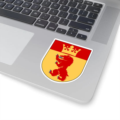 Dorotea vapen (Sweden) (Coat of Arms) STICKER Vinyl Kiss-Cut Decal - The Sticker Space