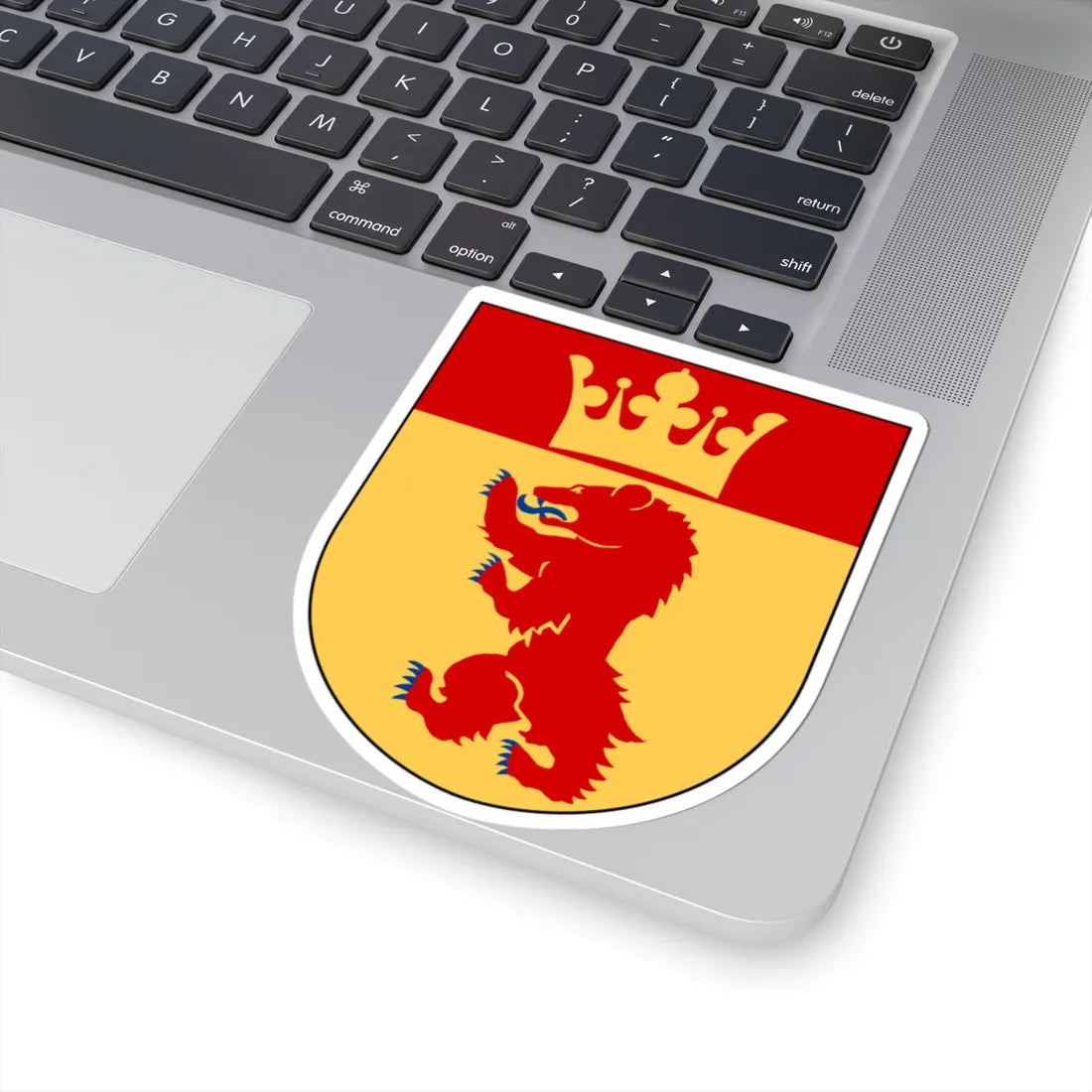 Dorotea vapen (Sweden) (Coat of Arms) STICKER Vinyl Kiss-Cut Decal - The Sticker Space