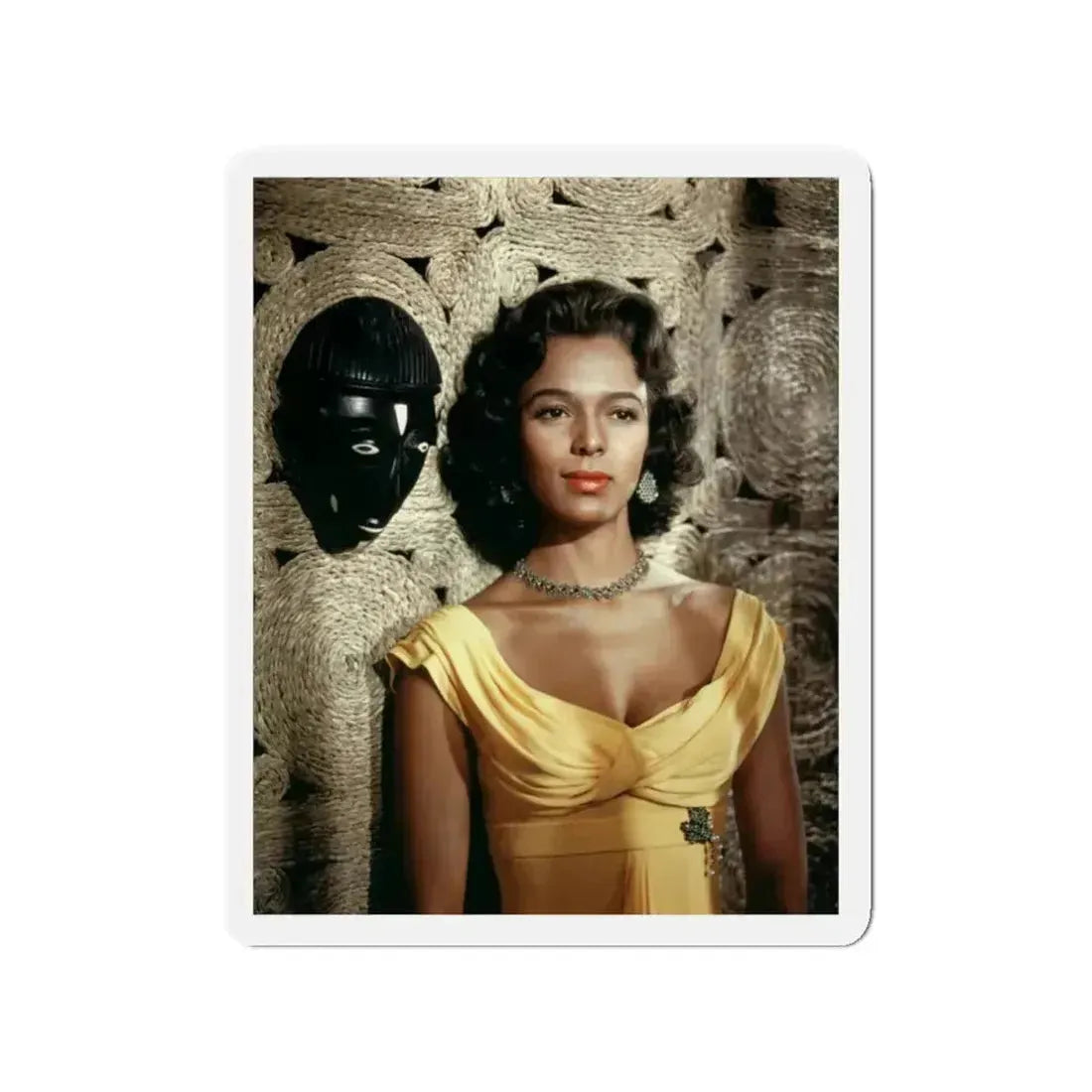 Dorothy Dandridge #03 1 (Vintage Female Icon) Refrigerator Magnet 3 Inch Die-Cut - The Sticker Space
