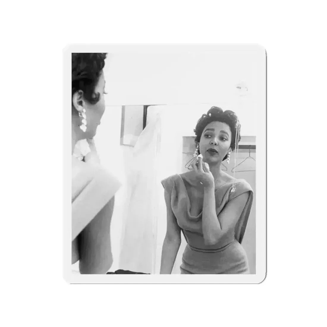 Dorothy Dandridge #24 (Vintage Female Icon) Refrigerator Magnet 2 Inch Die-Cut - The Sticker Space