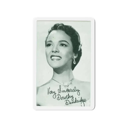 Dorothy Dandridge #83 (Vintage Female Icon) Refrigerator Magnet 3 Inch Die-Cut - The Sticker Space