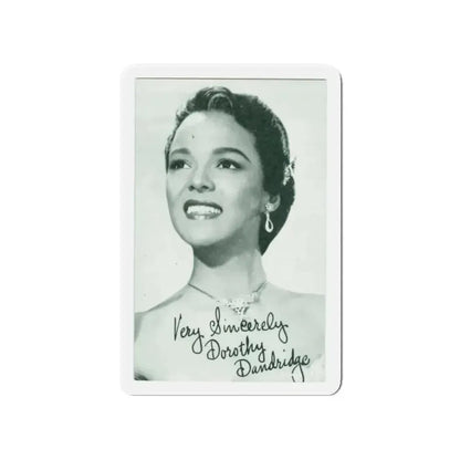 Dorothy Dandridge #83 (Vintage Female Icon) Refrigerator Magnet 4 Inch Die-Cut - The Sticker Space