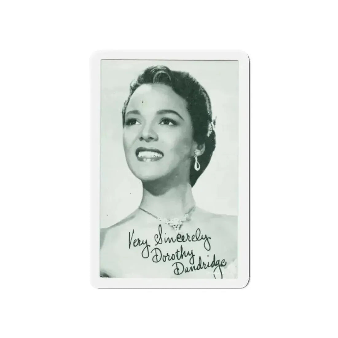 Dorothy Dandridge #83 (Vintage Female Icon) Refrigerator Magnet 5 Inch Die-Cut - The Sticker Space