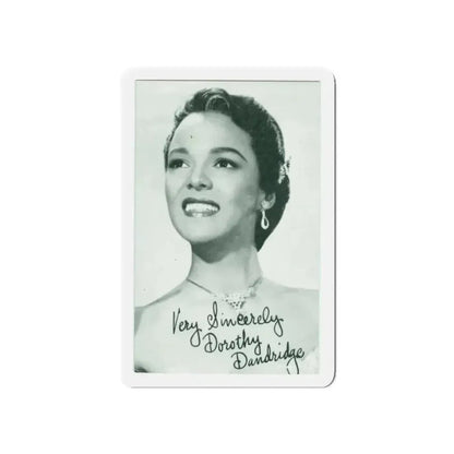 Dorothy Dandridge #83 (Vintage Female Icon) Refrigerator Magnet 5 Inch Die-Cut - The Sticker Space