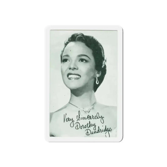 Dorothy Dandridge #83 (Vintage Female Icon) Refrigerator Magnet 6 Inch Die-Cut - The Sticker Space