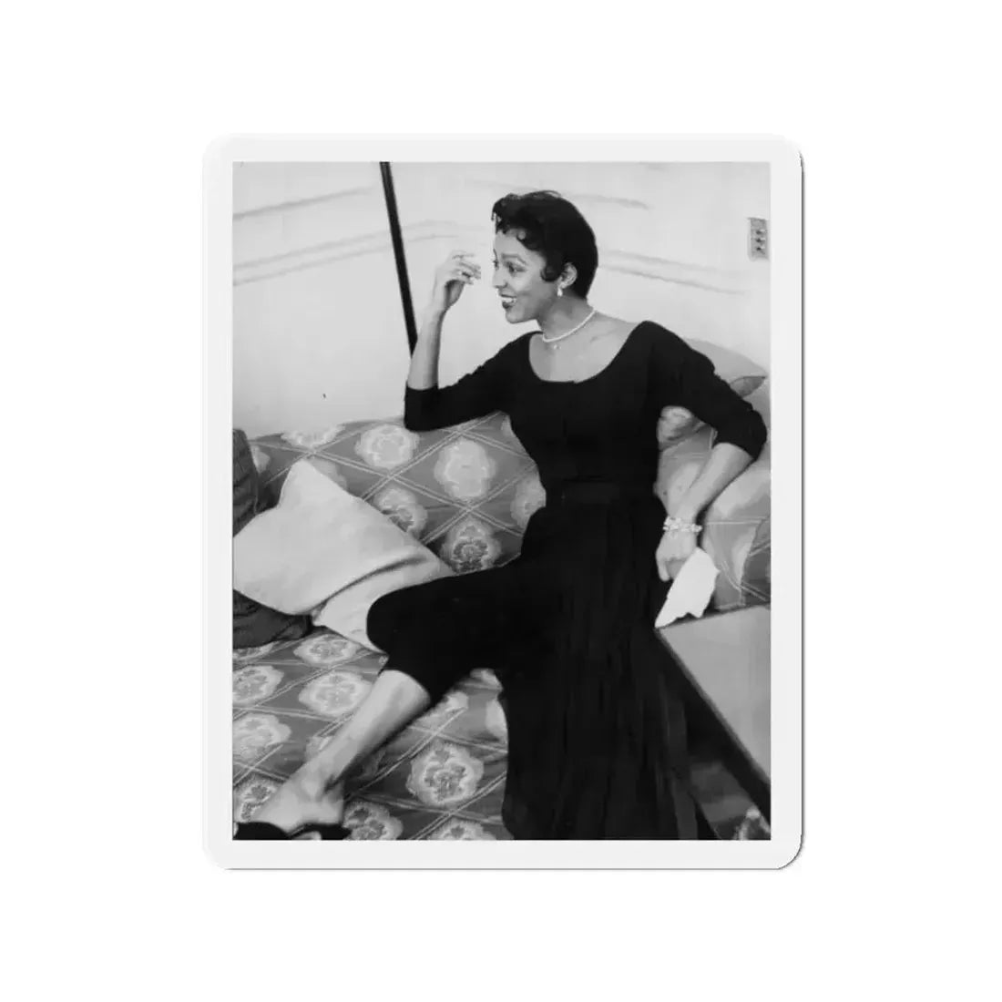 Dorothy Dandridge #90 (Vintage Female Icon) Refrigerator Magnet 2 Inch Die-Cut - The Sticker Space