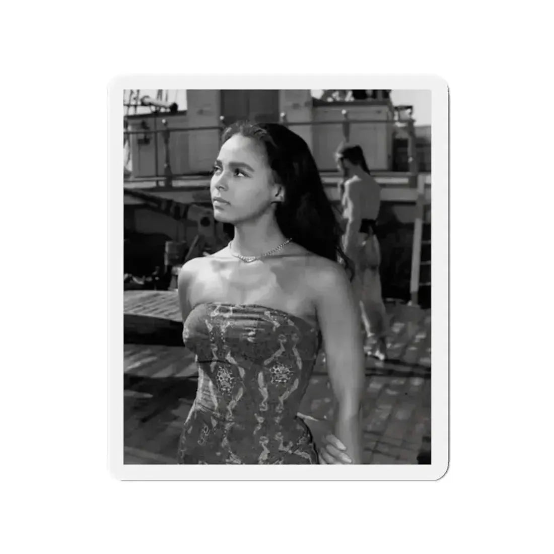 Dorothy Dandridge #93 (Vintage Female Icon) Refrigerator Magnet 2 Inch Die-Cut - The Sticker Space