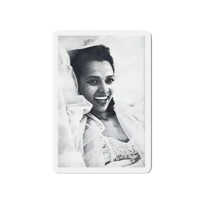 Dorothy Dandridge #99 - Photo on Page 98 cropped from Pageant Digest Mag. June '55 (Vintage Female Icon) Refrigerator Magnet - The Sticker Space