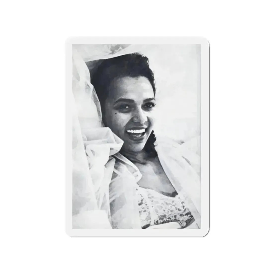 Dorothy Dandridge #99 - Photo on Page 98 cropped from Pageant Digest Mag. June '55 (Vintage Female Icon) Refrigerator Magnet - The Sticker Space