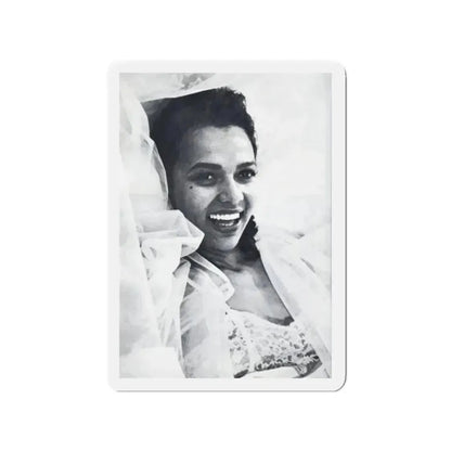 Dorothy Dandridge #99 - Photo on Page 98 cropped from Pageant Digest Mag. June '55 (Vintage Female Icon) Refrigerator Magnet - The Sticker Space