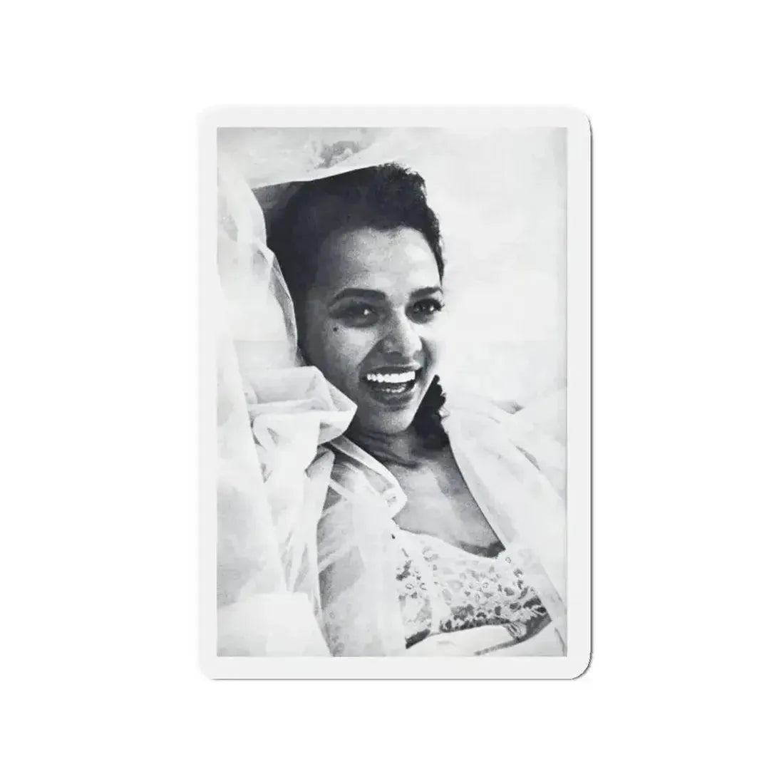 Dorothy Dandridge #99 - Photo on Page 98 cropped from Pageant Digest Mag. June '55 (Vintage Female Icon) Refrigerator Magnet - The Sticker Space